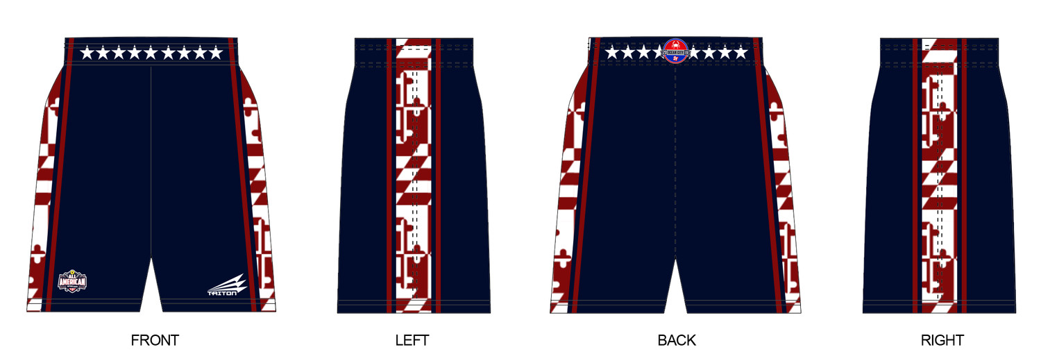 Softball Youth All-Americans Ocean City 2019 Revolution Pocket Shorts RV2