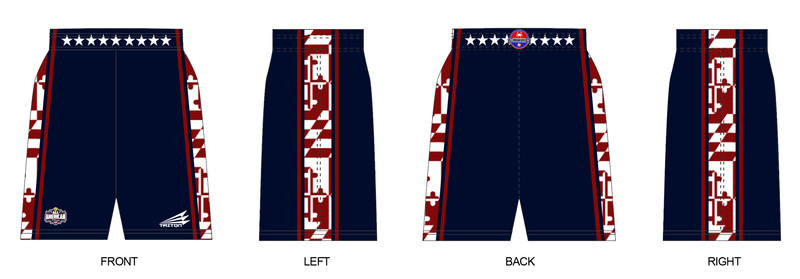 Softball Youth All-Americans Ocean City 2019 Revolution Pocket Shorts RV2