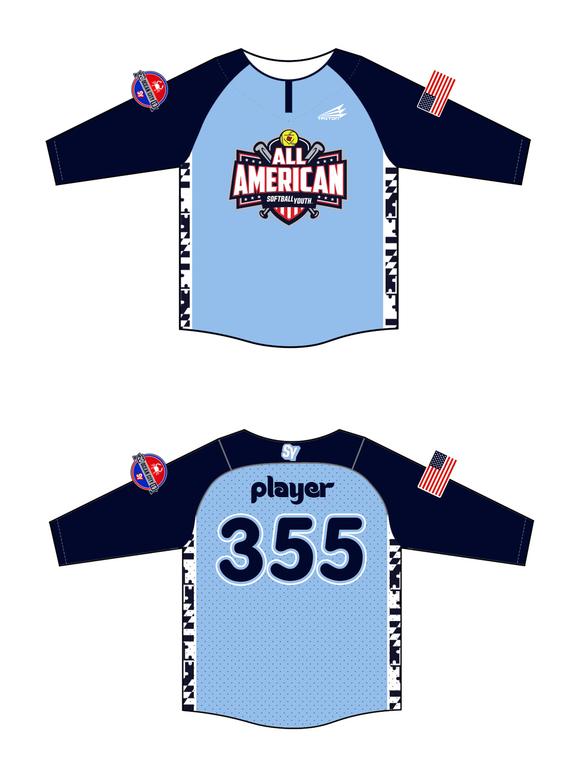 Softball Youth All-Americans Ocean City 2019 BP Jacket BPJ1