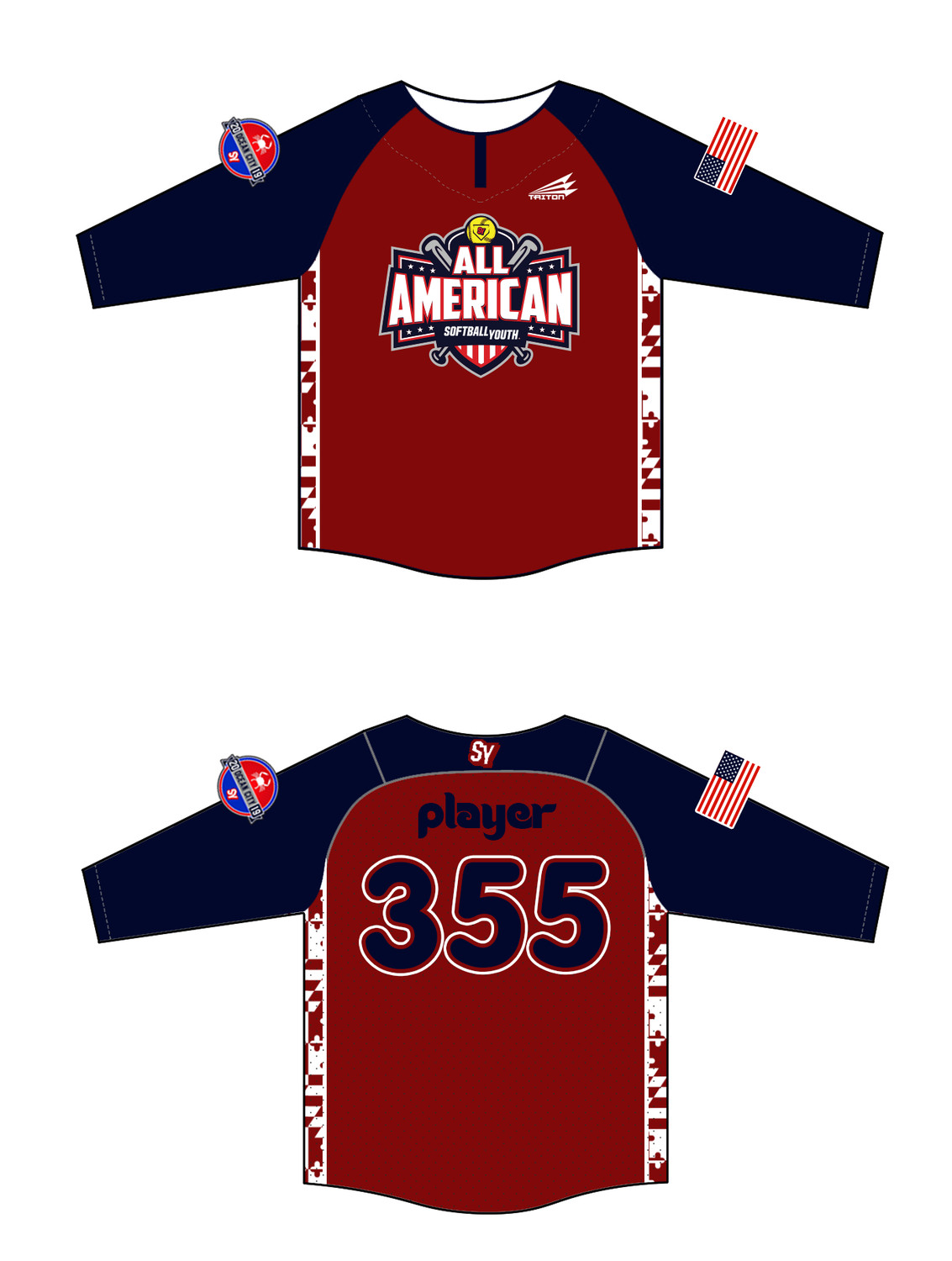 Softball Youth All-Americans Ocean City 2019 BP Jacket BPJ2