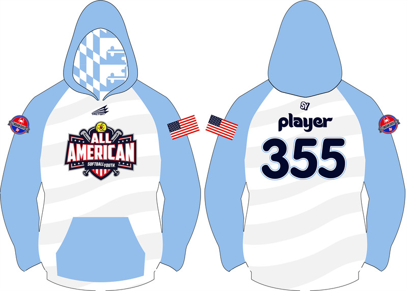 Softball Youth All-Americans Ocean City 2019 Vulcan Hoodie VH1