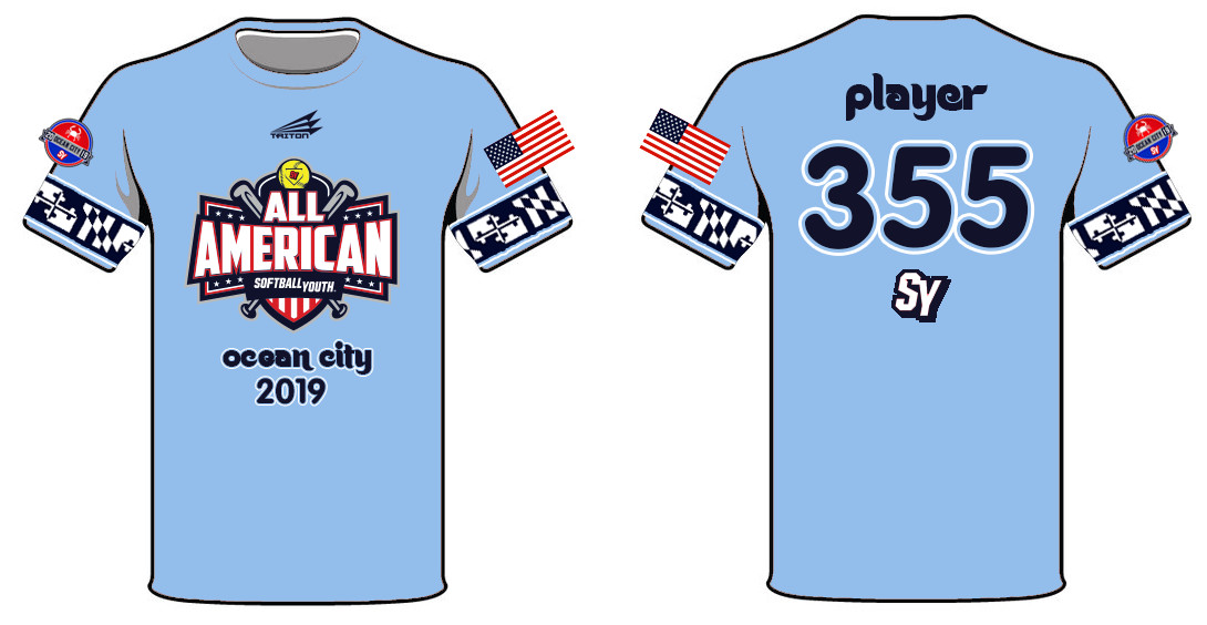 Softball Youth All-Americans Ocean City 2019 HyperTee HT1