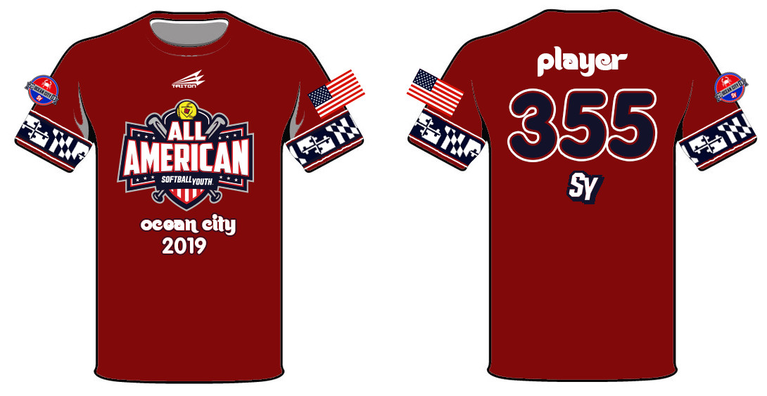 Softball Youth All-Americans Ocean City 2019 HyperTee HT2