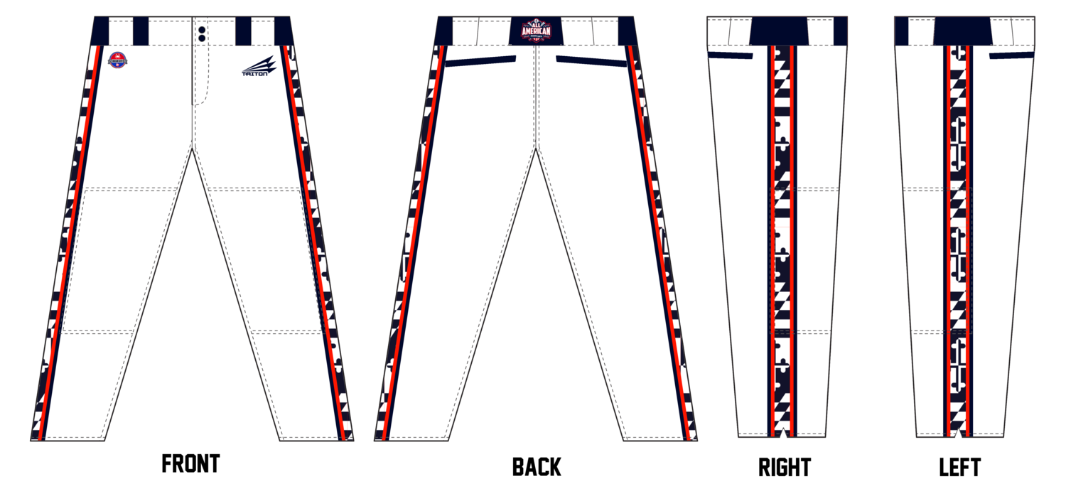 Baseball Youth All-Americans Ocean City 2019 Long Pants BP1A