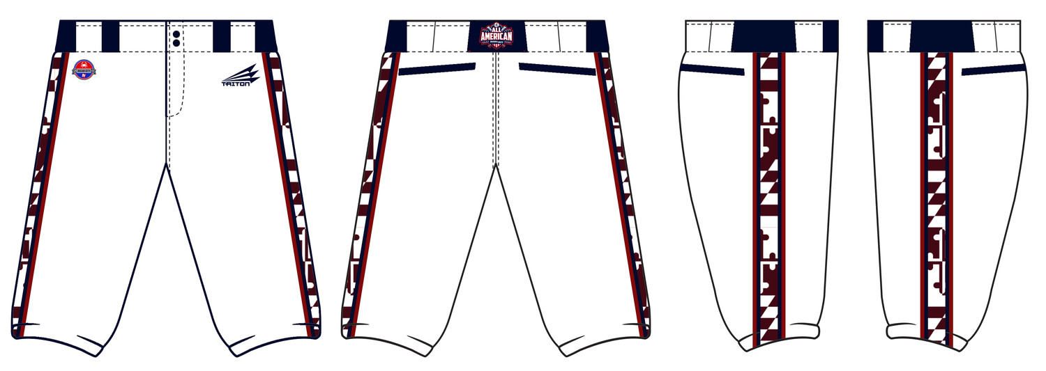 Baseball Youth All-Americans Ocean City 2019 Knicker Pants BP1B