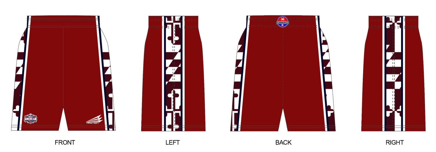 Baseball Youth All-Americans Ocean City 2019 Revolution Pocket Shorts RV2