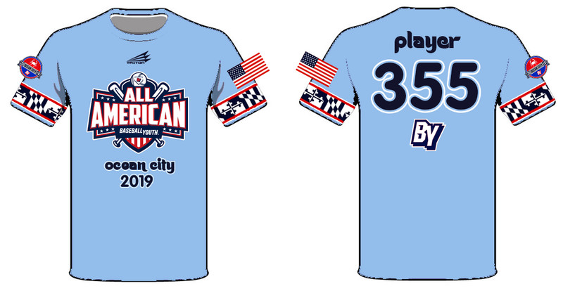 Baseball Youth All-Americans Ocean City 2019 HyperTee HT1