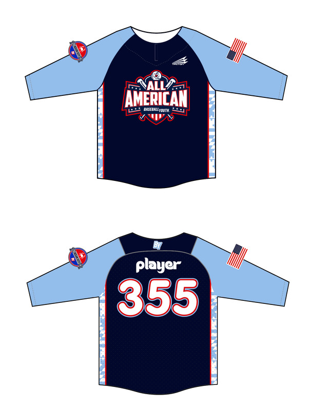 Baseball Youth All-Americans Ocean City 2019 BP Jacket BPJ1
