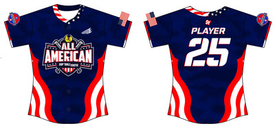 Softball Youth All-Americans Texas 2019 Fastpitch Jersey J2A