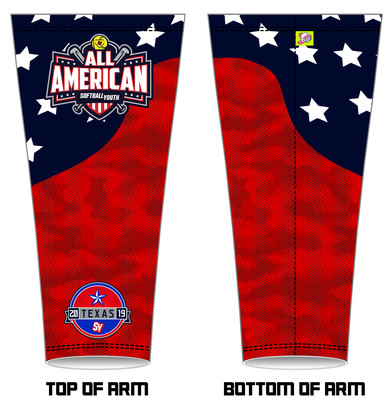Softball Youth All-Americans Texas 2019 Arm Sleeve AS2