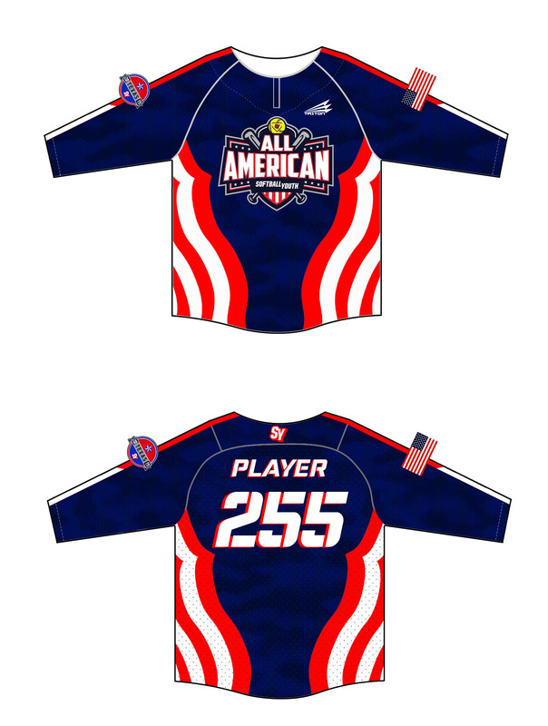 Softball Youth All-Americans Texas 2019 BP Jacket BPJ1