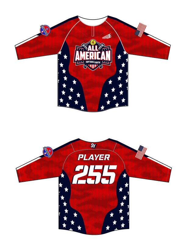 Softball Youth All-Americans Texas 2019 BP Jacket BPJ2