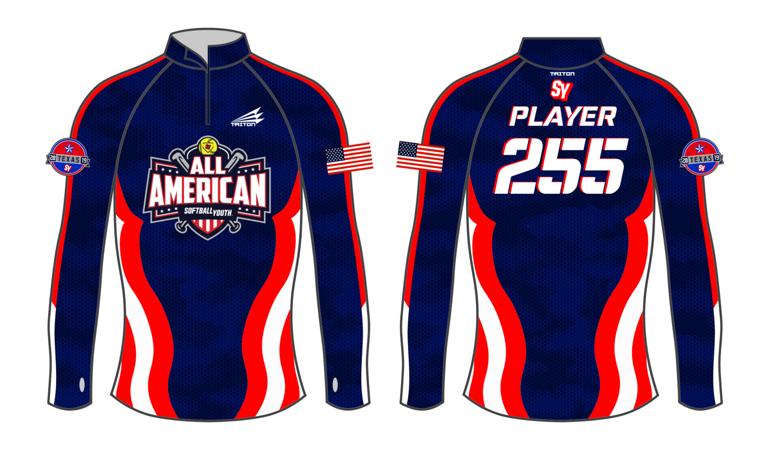 Softball Youth All-Americans Texas 2019 Women&#39;s NanoZip WNZ1