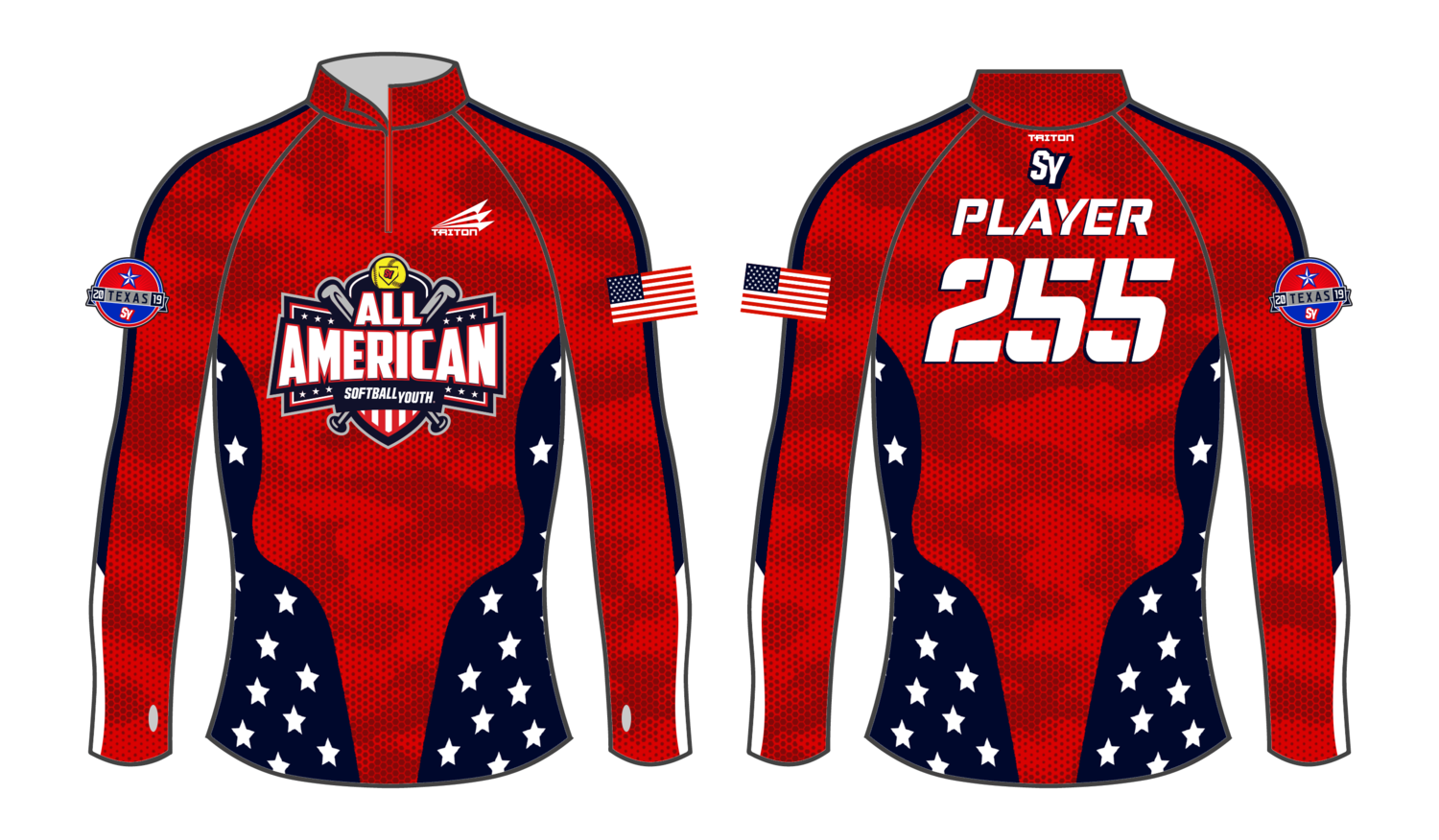 Softball Youth All-Americans Texas 2019 Women&#39;s NanoZip WNZ2