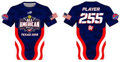 Softball Youth All-Americans Texas 2019 Shortsleeve HyperTee HT1