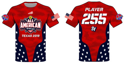 Softball Youth All-Americans Texas 2019 Shortsleeve HyperTee HT2