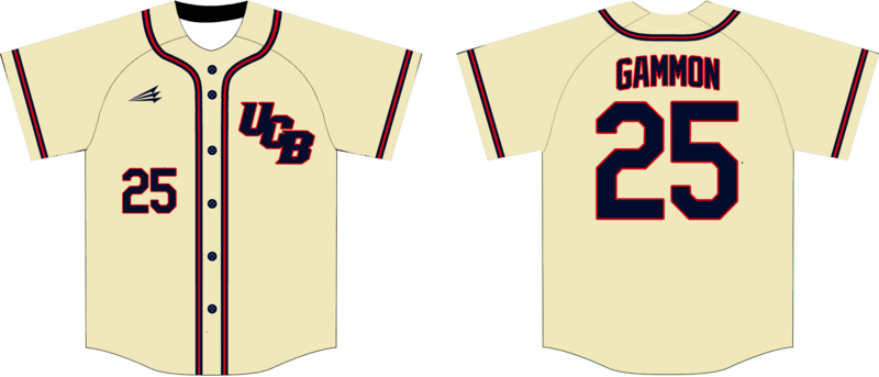 UCB Custom HexaFlex Baseball Jersey #5
