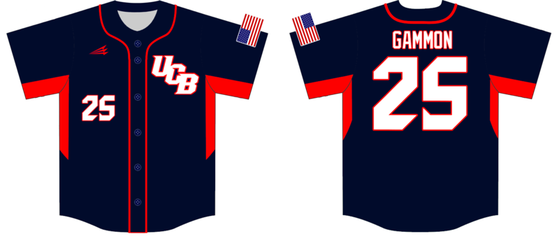 UCB Custom HexaFlex Baseball Jersey #5