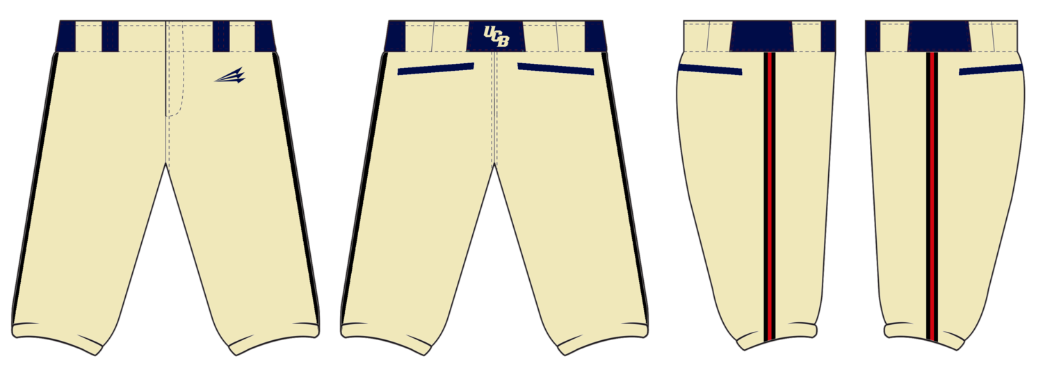 UCB Custom Stacheman Elite Knicker Baseball Pants #BP9