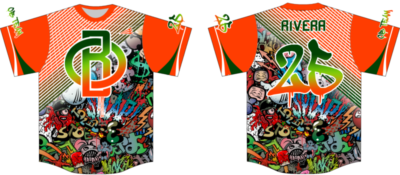 OB Team Custom HexaFlex Baseball Jersey #2