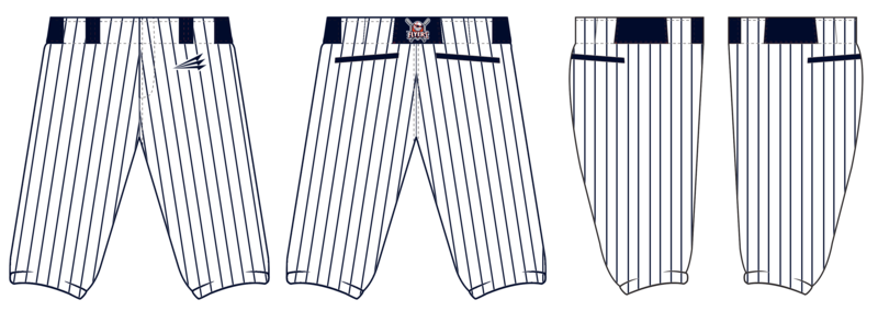 Schaumburg Flyers Custom Stacheman Elite Knicker Baseball Pants #BP7B