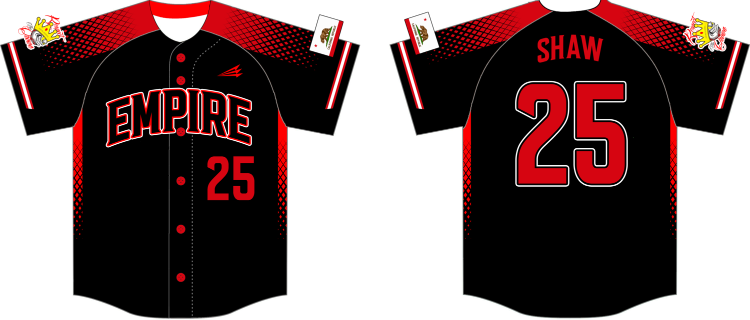 Empire (Shaw) Custom HexaFlex Baseball Jersey #J3