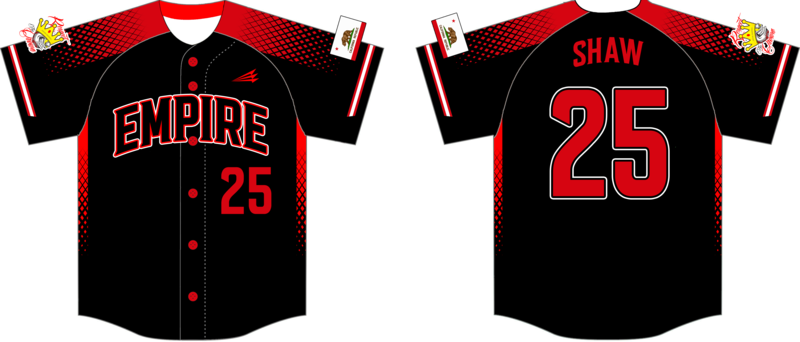 Empire (Shaw) Custom HexaFlex Baseball Jersey #J3