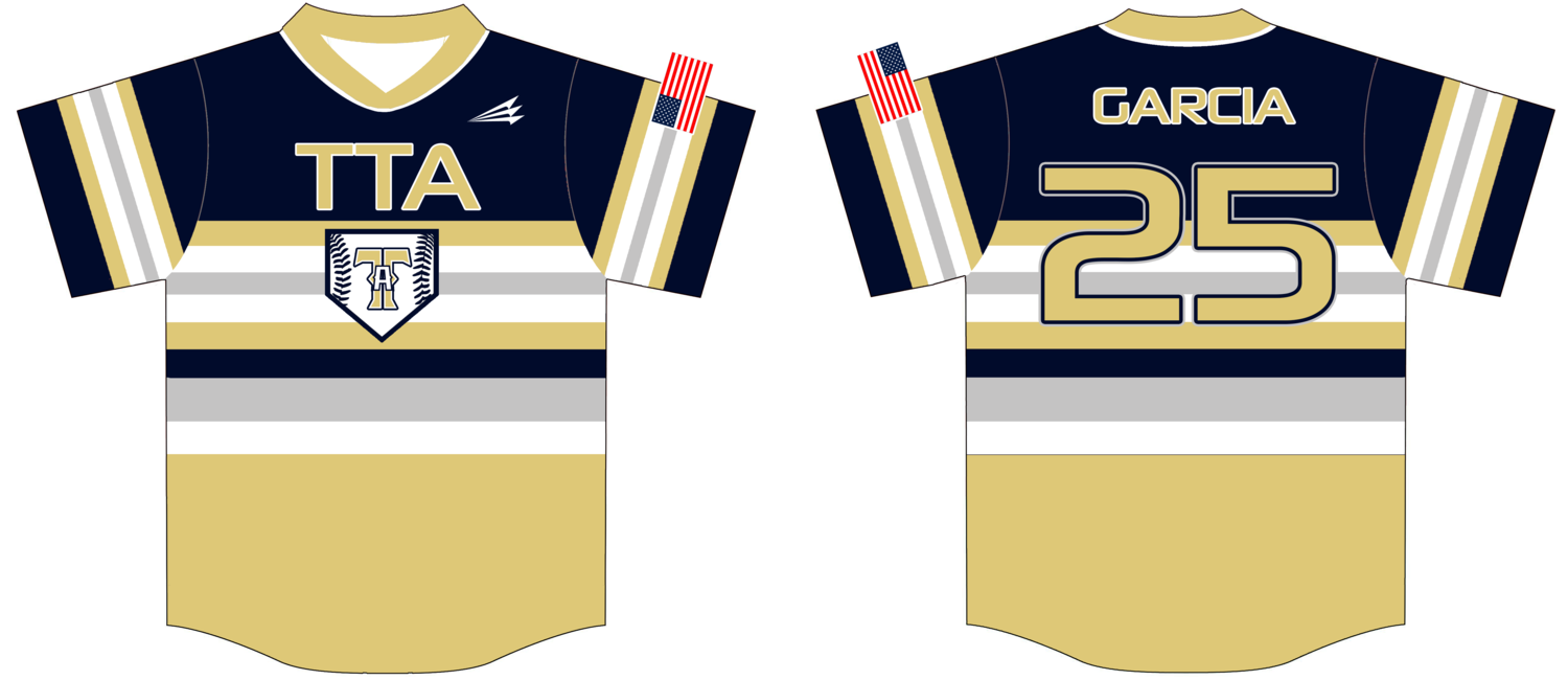TTA (Garcia) Custom HexaFlex Baseball Jersey #1