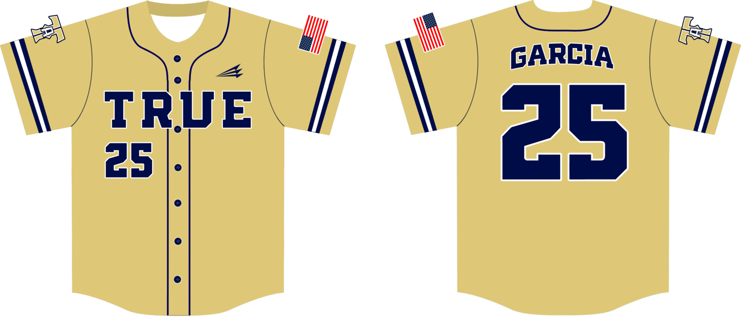 TTA (Garcia) Custom HexaFlex Baseball Jersey #3C