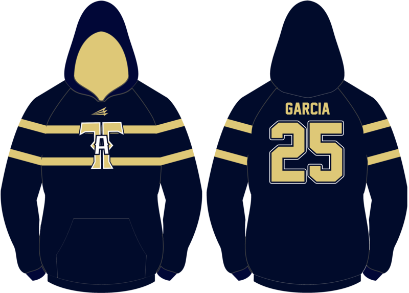 TTA (Garcia) Custom Baseball Vulcan Hoodie #VH1