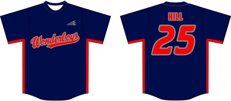 Wonderboys Custom Baseball Jersey 4D