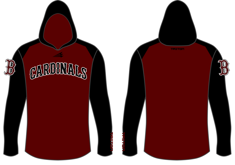 Bern Cardinals Baseball Custom Nano Hood #NH1