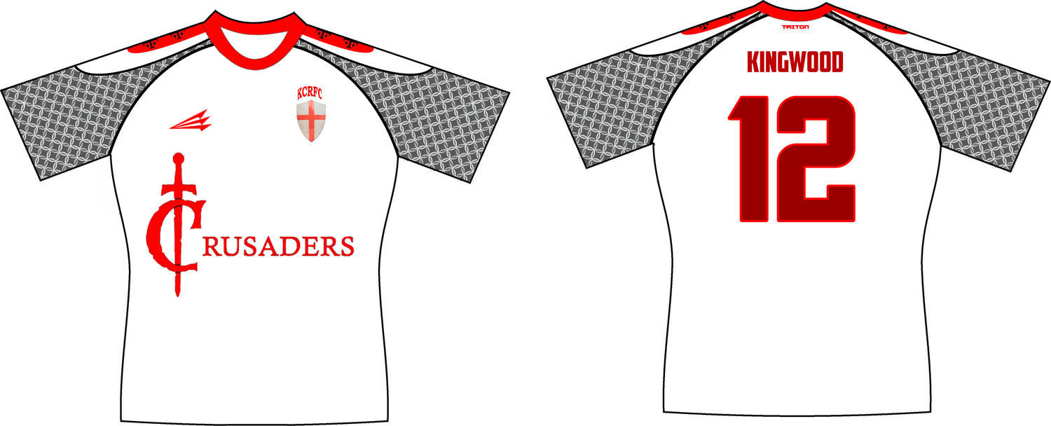 Kingwood Crusaders Rugby Football Club Custom Jersey #4b