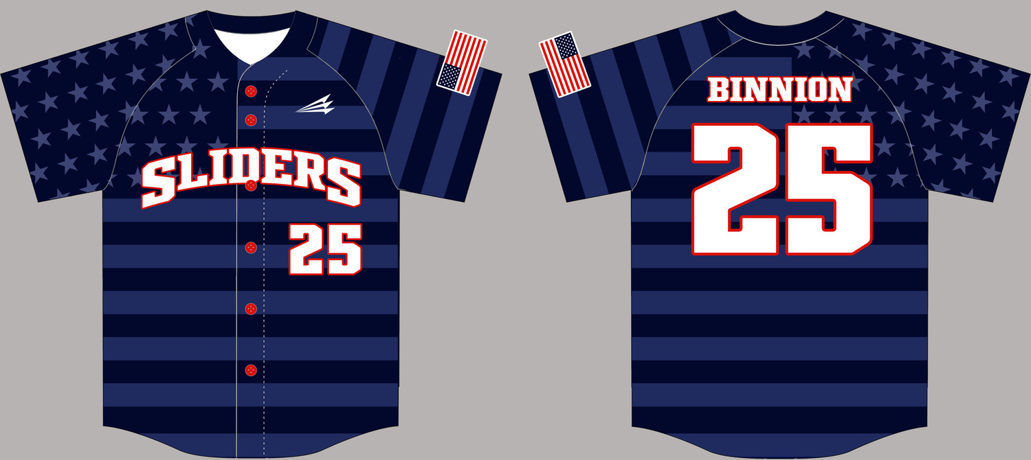 Sliders Indiana Custom Hexaflex Baseball Jersey #J2