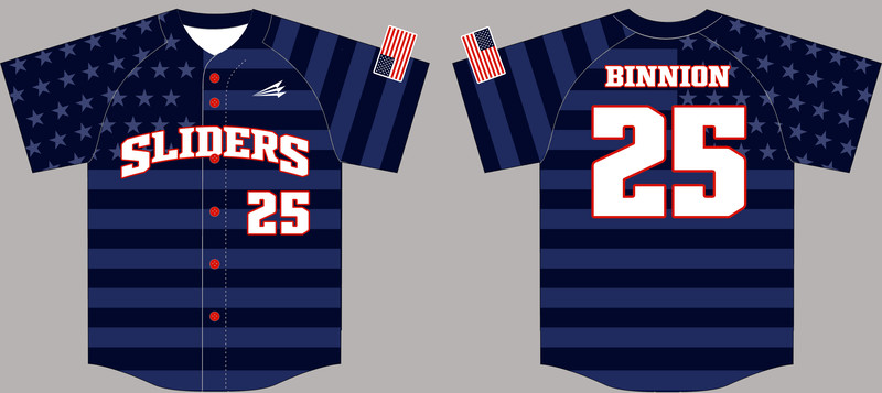 Sliders Indiana Custom Hexaflex Baseball Jersey #J2