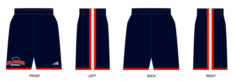Sliders Indiana Baseball Custom Revolution Pocket Shorts #RV1