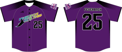 Newburgh Devil Rays Custom NanoDri Baseball Jersey #J1b