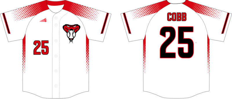 Blackwater Rattlers Custom NanoDri Baseball Jersey #J5