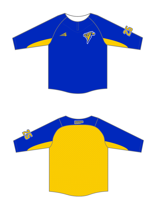 Itasca Lightning Custom Baseball BP Jacket #BPJ1