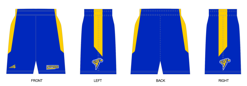 Itasca Lightning Custom Baseball RV Shorts #RV2