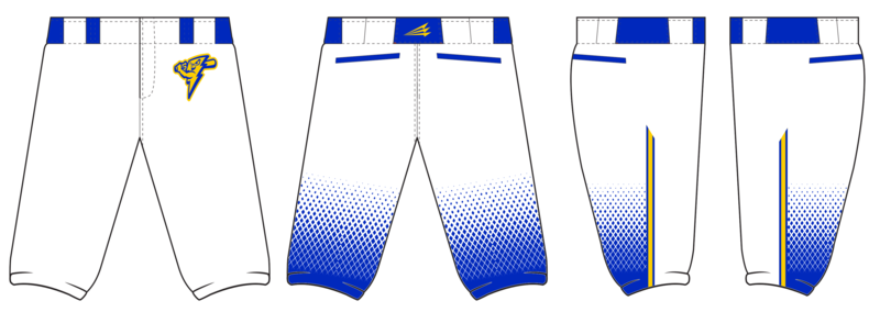 Itasca Lightning Custom Stacheman Elite Knicker Baseball Pants #BP1B