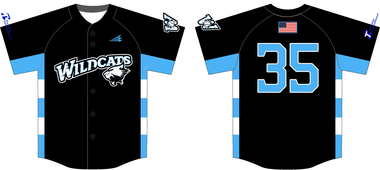 Northtown Wildcats Custom Hexaflex Baseball Jersey #J1B