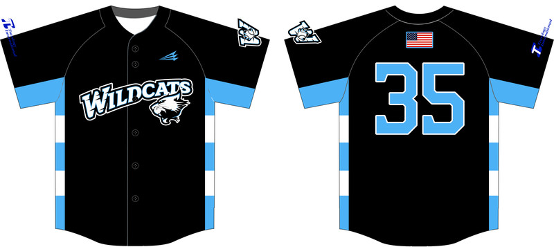 Northtown Wildcats Custom Hexaflex Baseball Jersey #J1B