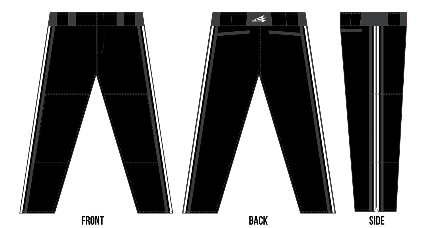 Blackout Baseball Custom Stacheman Elite Long Pants  #BP4
