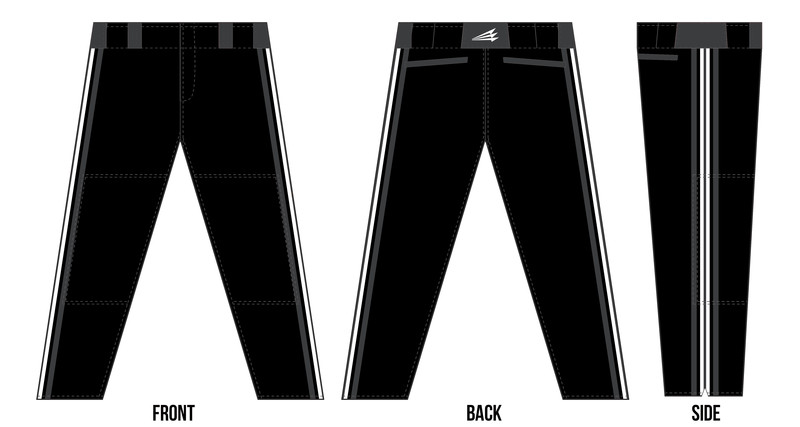 Blackout Baseball Custom Stacheman Elite Long Pants  #BP4