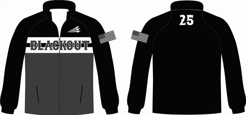Blackout Baseball Custom Crusader Jacket #CJ2