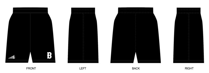 Blackout Baseball Custom Revolution Shorts #RV1