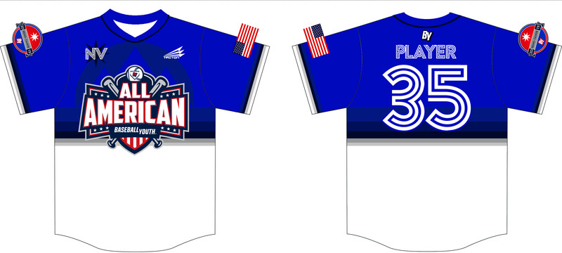 Baseball Youth All-Americans Reno-Tahoe 2019 Baseball Jersey J2