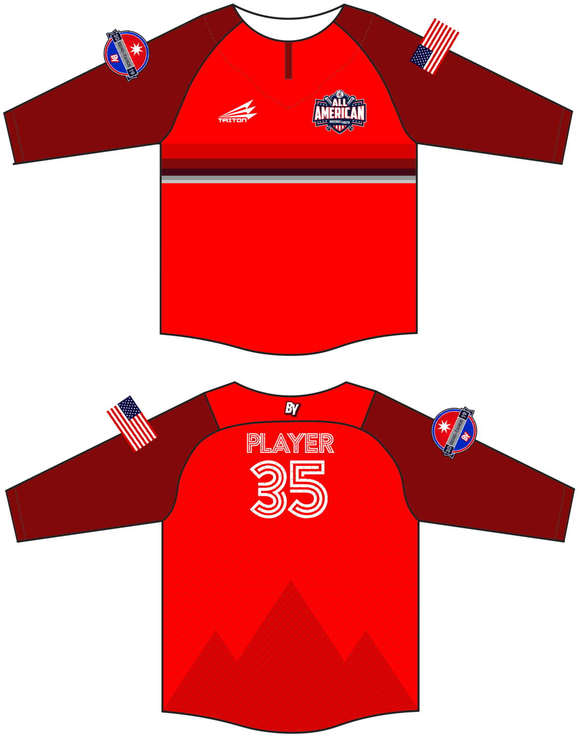 Baseball Youth All-Americans Reno-Tahoe 2019 BP Jacket #BPJ1