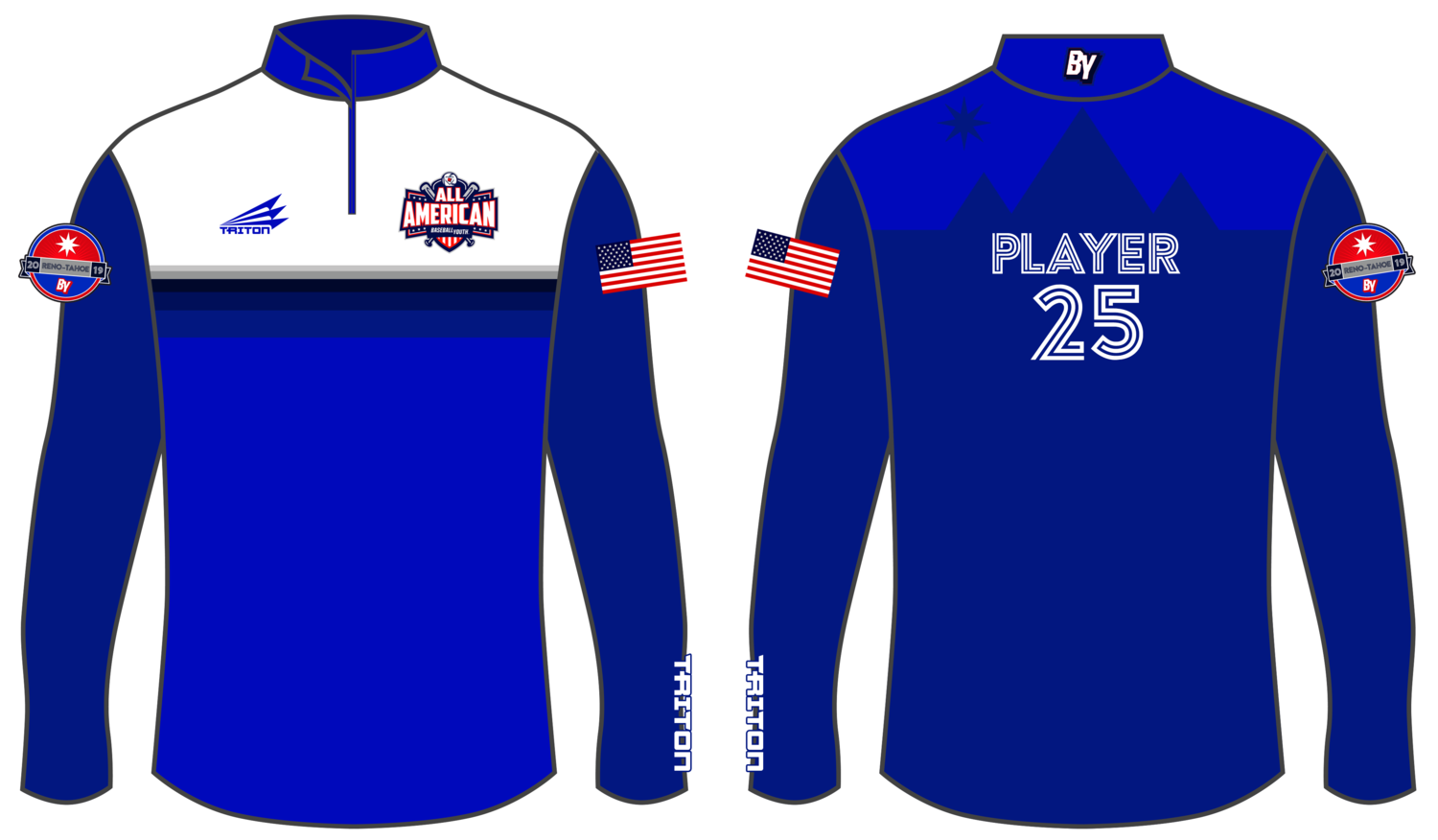 Baseball Youth All-Americans Reno-Tahoe 2019 Lightweight NanoZip NZ2